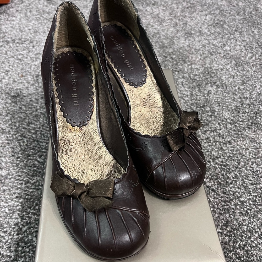 Madden girl Dark Brown heels